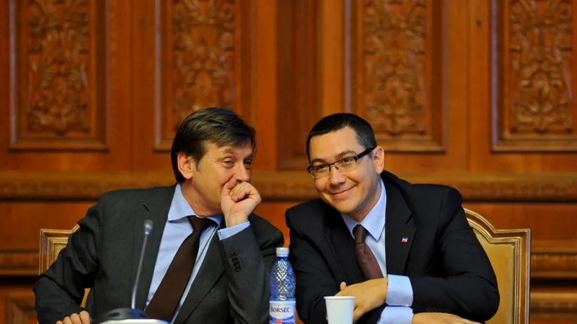 Ponta și Antonescu au stabilit Guvernul în drum spre Brașov: O să fie cel mai cinstit Guvern