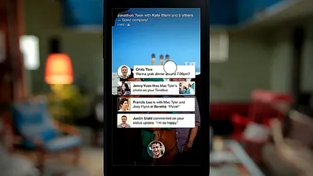 Ce date vor fi colectate  din telefoanele utilizatorilor de Facebook Home
