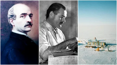 21 IULIE, calendarul zilei: Se nășteau Vasile Alecsandri și Ernest Hemingway/ Se înregistrează cea mai scăzută temperatură de pe Pământ, -89,2 °C