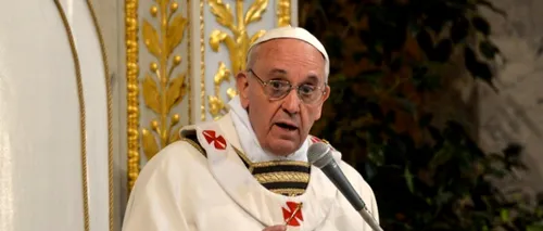 Papa lansează cel mai dur mesaj al său la adresa Mafiei