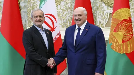 Iranul și Belarusul își consolidează parteneriatul STRATEGIC/ Pezeshkian vrea „să neutralizeze sancțiunile occidentale ilegale”