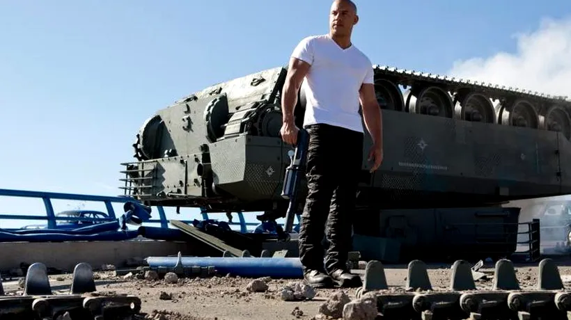 Actorul Vin Diesel și-a lăsat amprentele în cimentul de la Hollywood