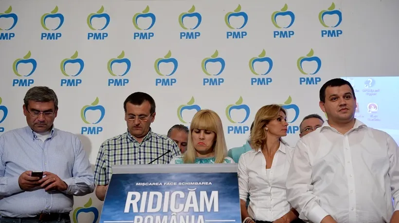 PMP cheamă „liderii de dreapta să găsească „proiectul anti-Ponta. Cum a pierdut Elena Udrea primul pariu intern cu Preda, Baconschi, Tomac și Papahagi