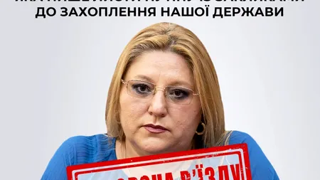 Diana Șoșoacă, INTERZISĂ în Ucraina timp de trei ani, de SBU: „Au demonstrat astăzi că sunt neofasciști și criminali. Jos Zelenski”