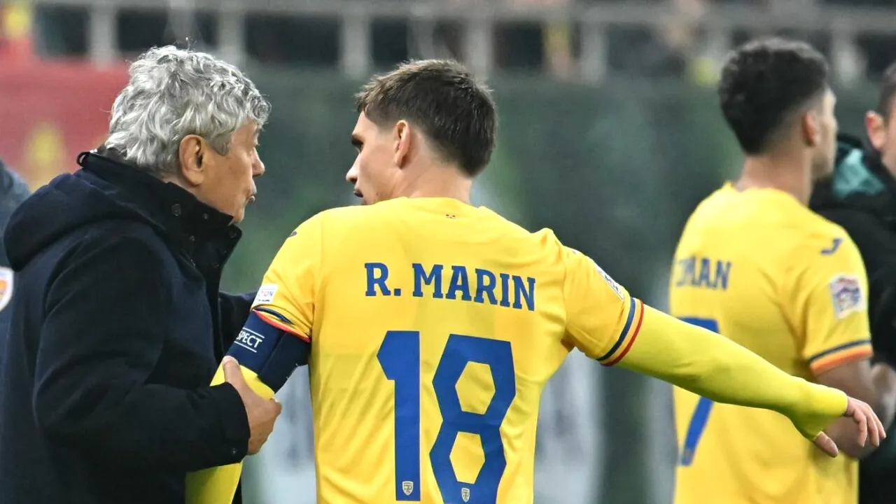 Cum se pot ÎMPĂCA Mircea Lucescu și Răzvan Marin, după conflictul de la națională. „Dacă face asta, va fi chemat în continuare”