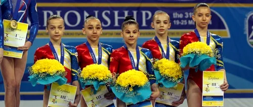 CE junioare: Laura Jurcă, medalie de argint, Andreea Iridon - locul 6, la individual-compus

