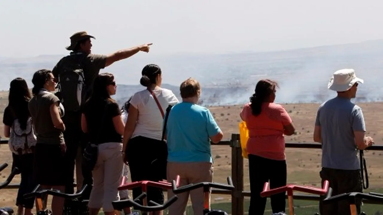 Cum vor opri Trump și Putin turismul macabru de pe Înălțimile Golan