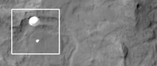Cum a făcut NASA fotografia în care Curiosity coboară pe suprafața lui Marte