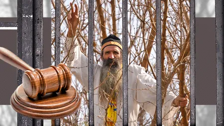 Culisele arestării Stegarului Dac, după ce și-a tăiat brățara electronică, s-a urcat pe clădiri, a AMENINȚAT, lovit și scuipat jandarmi.„Te plesnesc!”