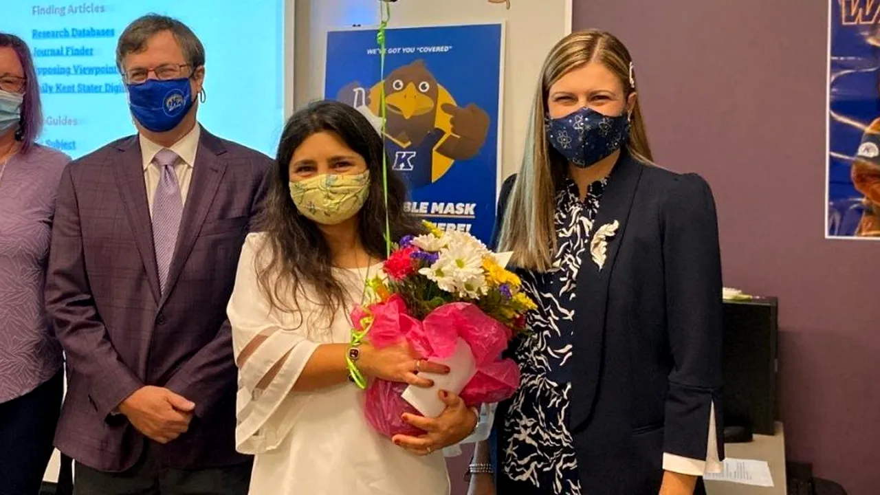 O româncă din Pitești, câştigătoare a premiului Profesorul Anului la prestigioasa Universitate din Kent