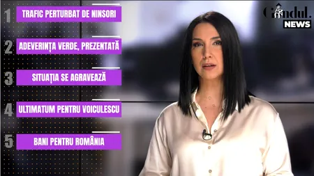 GÂNDUL NEWS. Iarna a lovit cu putere în centrul țării | VIDEO