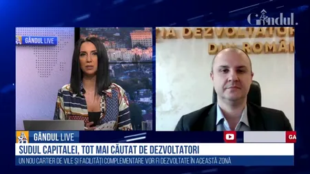 GÂNDUL LIVE. Cosmin Ivan, expert imobiliar: „Prețul la locuințele noi este în creștere. La cele vechi, prețul a stagnat” / „Dezvoltatorii imobiliari resimt o presiune majoră”