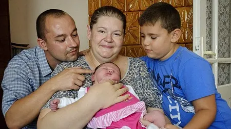 RECORD. O fetiță de 6,29 kg s-a născut în Ungaria. FOTO