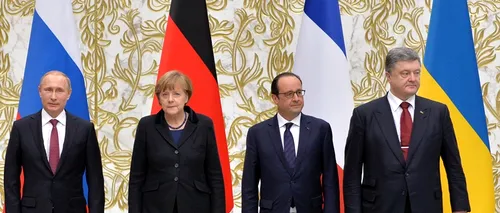 Rusia îndeamnă Germania și Franța să preseze liderii ucraineni să respecte acordul de pace