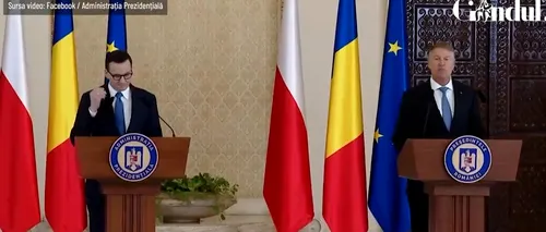 Președintele <i class='ep-highlight'>Klaus</i> <i class='ep-highlight'>Iohannis</i>, întâlnire cu premierul Poloniei, Mateusz Morawiecki: România și Polonia vor susține UCRAINA, cât timp va fi necesar