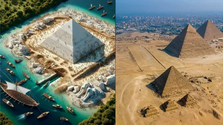 Arheologii au aflat de ce PIRAMIDELE egiptene au fost construite mai ușor acum 4.700 ani