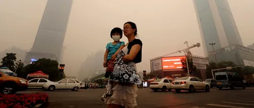 Ceața misterioasă care a cuprins un oraș din China