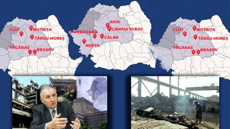 (Ep. 1) Harta defrișării industriei României.  Uzinele din Transilvania s-au „ras”. Petru Ianc, cercetător metalurgist, în exclusivitate pentru Gândul: „Importăm aproape tot”