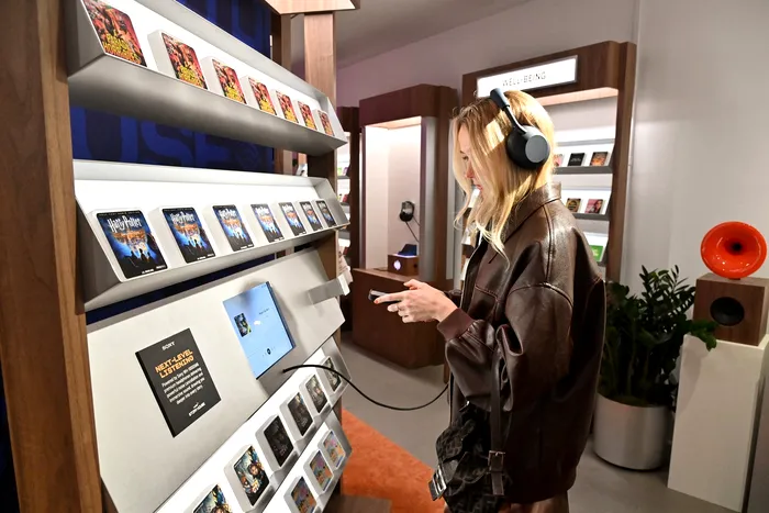 NEW YORK, NEW YORK - APRIL 30: A guest attends the opening of Audible Story House, the first-ever bookless bookstore on April 30, 2026 in New York City. Bryan Bedder,Image: 1095551174, License: Rights-managed, Restrictions: , Model Release: no, Credit line: Bryan Bedder / Getty images / Profimedia