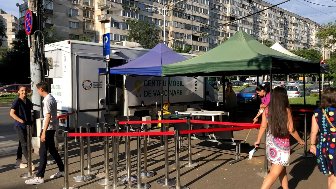 Un nou centru de vaccinare la Piața Veteranilor din București
