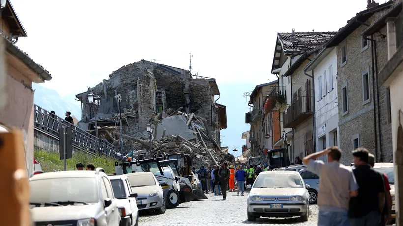 Panică în Italia: 50 de cutremure, produse în doar patru ore