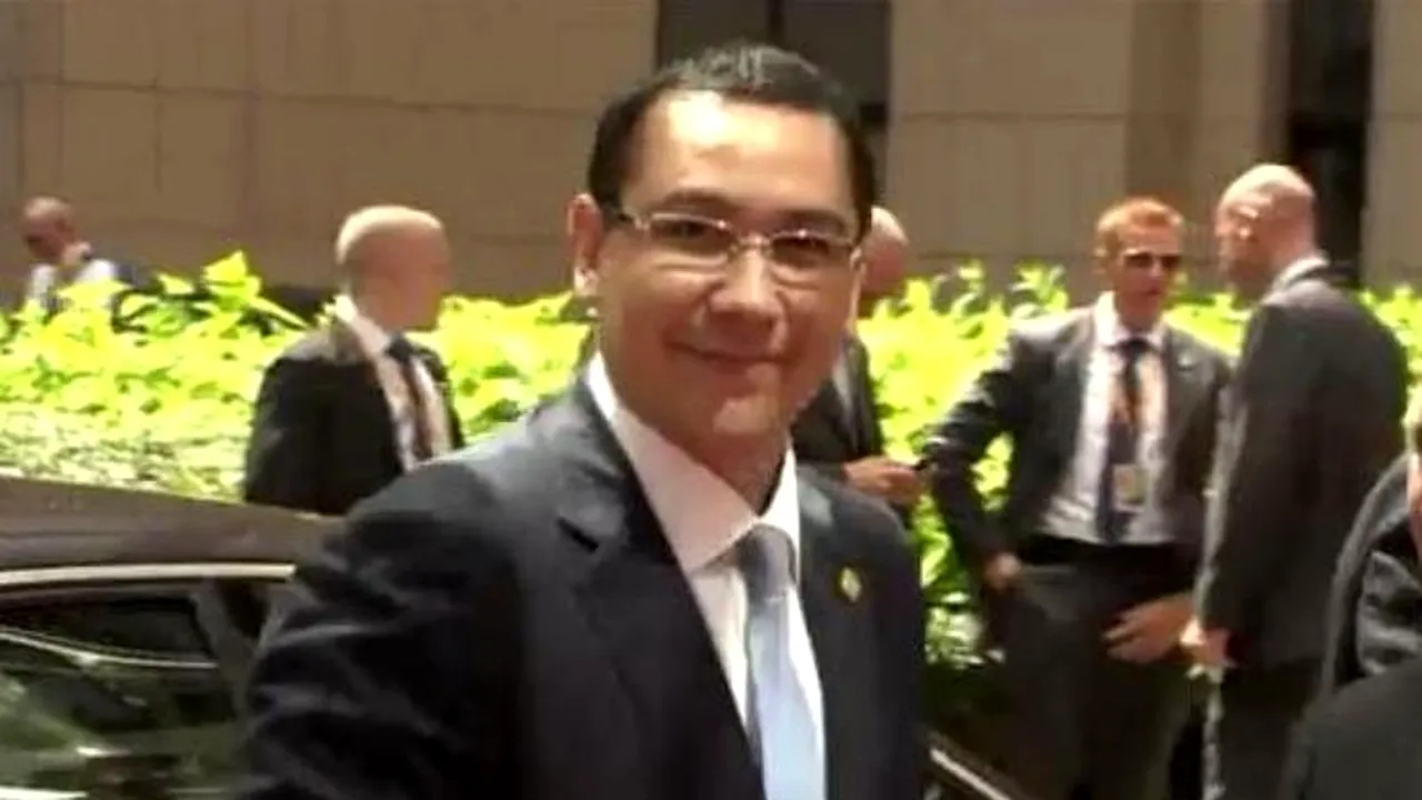 Ponta, confundat  la Bruxelles cu Băsescu. 
