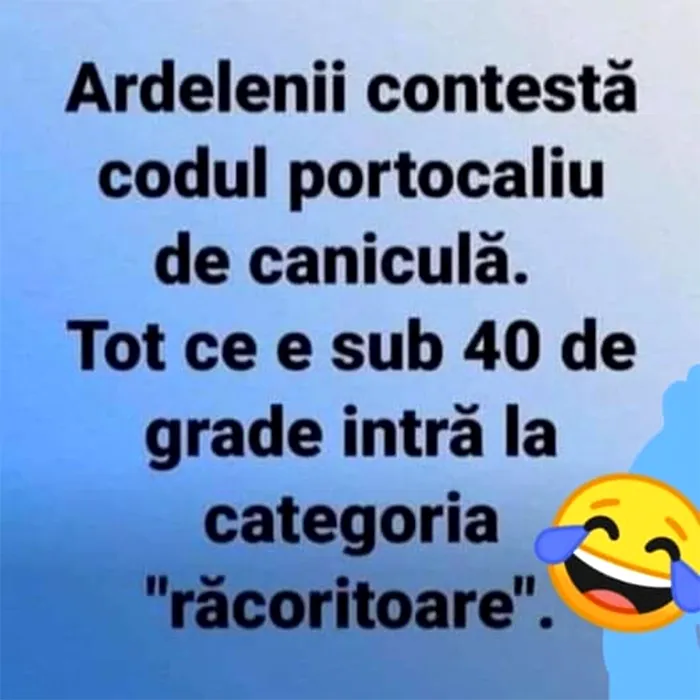 BANCUL ZILEI | Ardelenii contestă codul portocaliu de caniculă