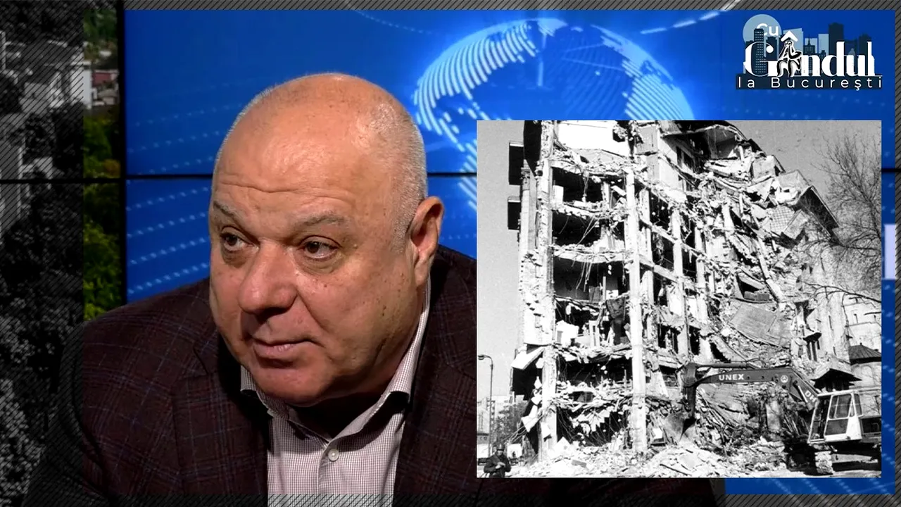 Marius Marinescu: 6.500 de oameni sunt condamnați la moarte în București. Blocurile în care stau sunt cimitire pe verticală | VIDEO EXCLUSIV, „Cu Gândul la București”