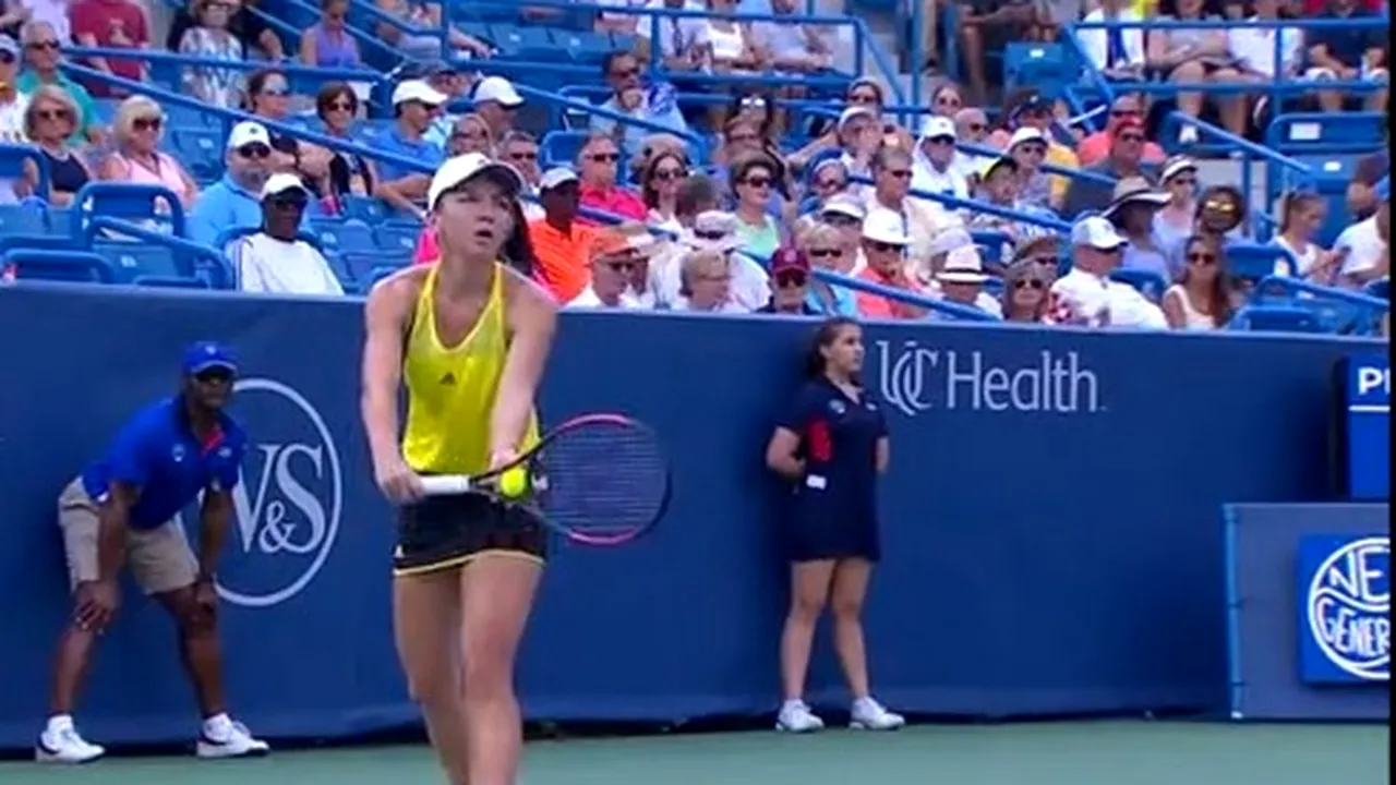 Simona Halep, făcută praf de presa internatională, după înfrângerea rușinoasă de la Cincinnati