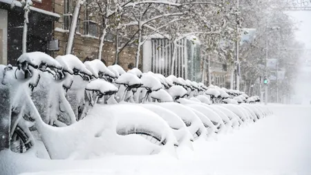 România, lovită de un val de aer polar, de Crăciun. Unde sunt așteptate ninsori