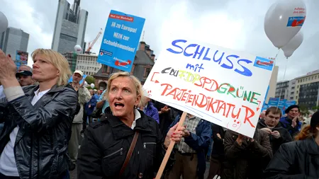 Partidul populist, eurosceptic și antimigrație AfD câștigă teren în Germania
