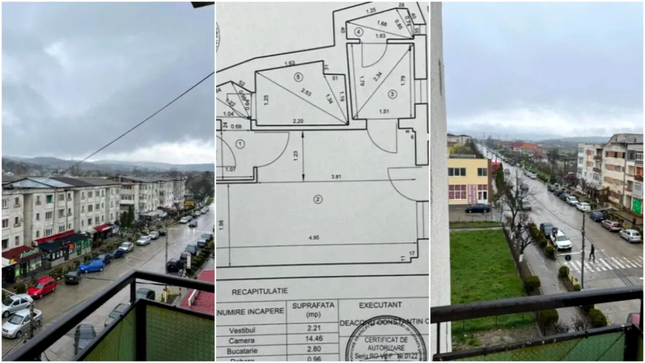 Localitatea din România în care poți cumpăra o garsonieră cu doar 3600 de euro. Are 27 de mp și necesită renovare