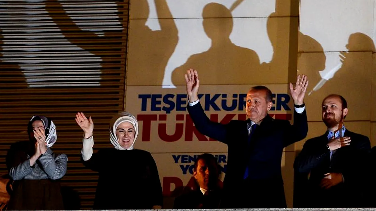 Președintele turc Erdogan a inaugurat noul palat prezidențial de la Ankara, un proiect controversat