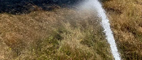 ISU Tulcea: Cauza probabilă a incendiului pe sute de hectare de lângă Poligonul Babadag a fost căderea unui obiect proiectil. Ce pagube ar urma să acopere Ministerul Apărării și partenerul francez