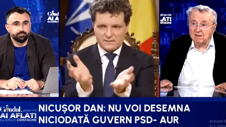 Cristoiu îl face praf pe Nicușor Dan, după declarațiile despre criza politică: „Nu știe ce vorbește/Dă și el din gură”