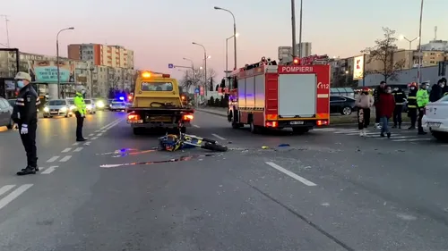 Polițist din Pitești, mort într-un accident de motocicletă (FOTO & VIDEO)