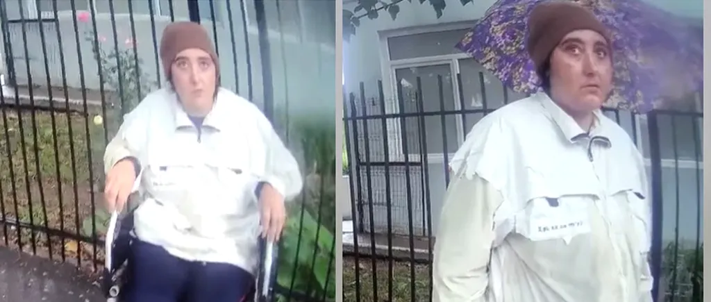 VIDEO. Cerșetoare în scaun cu rotile, „vindecată” de polițiști: „Vai, mamă, poți să stai în picioare. Ia uite, ce minune!“