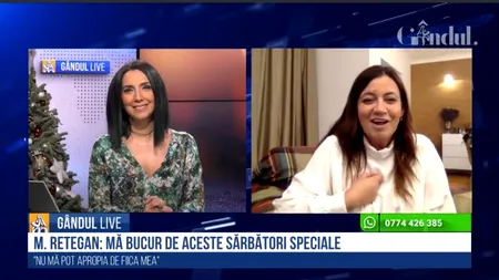 EDIȚIE SPECIALĂ GÂNDUL LIVE. Mirela Retegan, fondatoare 