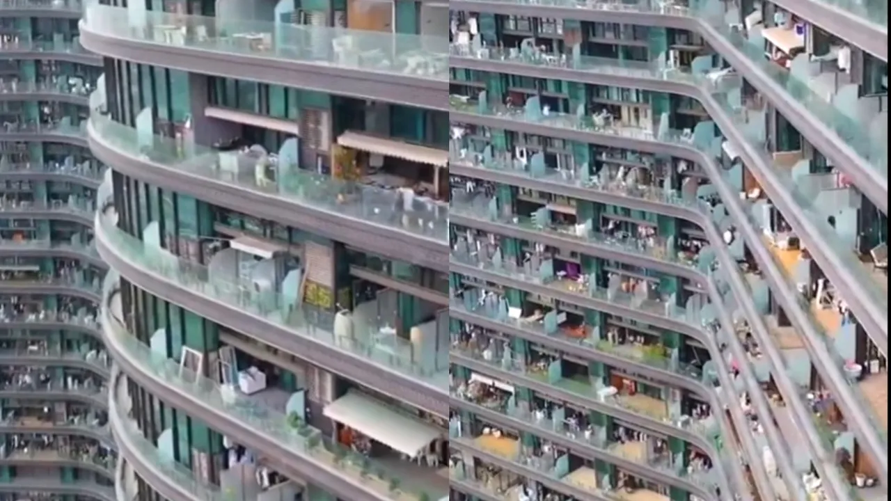 Cel mai mare bloc din lume: 20.000 de oameni locuiesc acolo și nu e nevoie să iasă afară