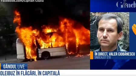 GÂNDUL LIVE. Lider de sindicat STB: „Au avut loc mai multe incidente grave în autobuze, dar 90% s-au mușamalizat” - VIDEO