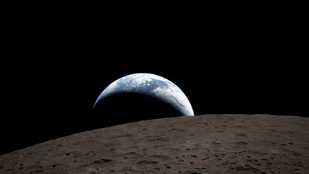 Imagini spectaculoase de pe Artemis II. NASA a publicat imagini cu partea întunecată a Lunii