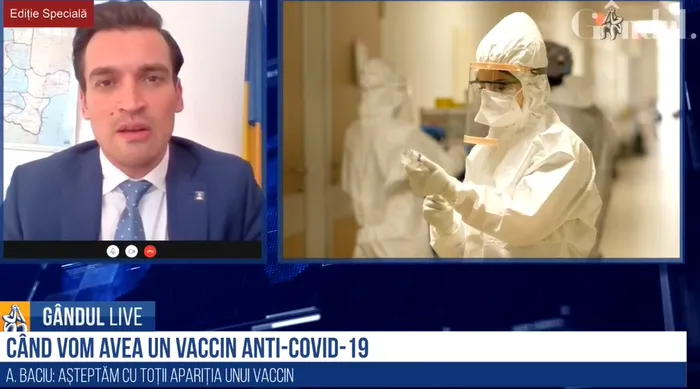 Andrei Baciu, secretar de stat în MS; intervenția la ediția specială a Gândul Live