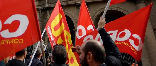 Principalul sindicat din Italia face apel la organizarea unei greve generale pe 5 decembrie