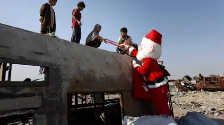 Crăciun fericit în epicentrul disperării