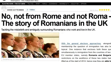 Presa britanică începe să afle cine sunt, de fapt, românii: „Nu, nu sunt romi și nici din Roma