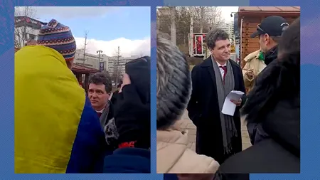 VIRAL Primarul Capitalei României, Nicușor Dan, huiduit în Capitala Moldovei
