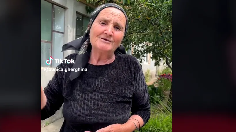Bunica Gherghina, influencer pe TikTok. Câți bani câștigă pensionara care are aproape 630.000 de urmăritori: „E o sursă de venit mai bună ca pensia”