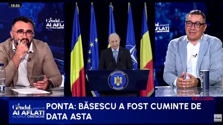Victor Ponta, despre Traian Băsescu: „A fost cuminte de data asta”