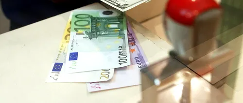 Dolarul a atins un nou record, dar cursul BNR pentru euro a fost sub cotația din piață