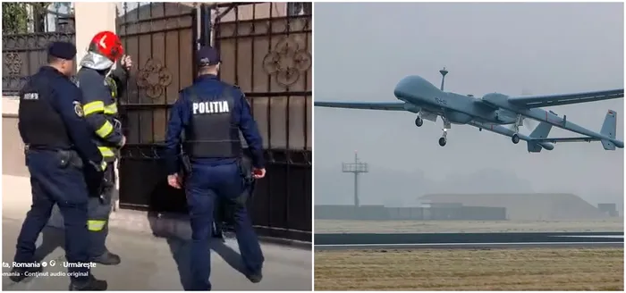 Autoritățile au dispus evacuarea locuitorilor din zona unde a căzut o dronă